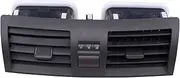 MOTOKU Center Console Dash A/C Air Vent Panel Grille for Toyota Camry 2006-2013 Dashboard Air Conditioning Trim Insert Outlet Bezel with Hazard Switch 55660-06100