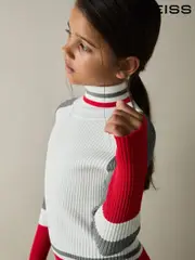 Reiss Ivory Skye 9-13 yrs Ribbed Roll-Neck Jumper (AK0918) | $90