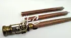 Steam Engine Model Vintage Retro Style live Wooden Walking Stick Handmade Cane