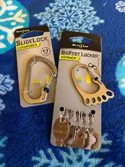 Nite Ize BigFoot Locker Key Rack + SlideLock Carabiner, NEW