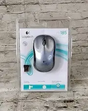 Logitech M185 Wireless 2-Button Optical Mouse w/Scroll-Wheel Nano NEW