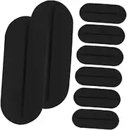 jojofuny 8pcs Silicone Shoulder Strap Cushions and Reusable Shoulder Pads for Women Slip Strap Protectors Suitable for Backpacks Handbags and Sports Vests