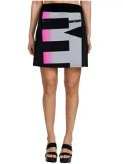 NEW! jamie sadock [XS] Zipper Graphic Golf/Tennis Skort-Black/Multi-Color, 92314