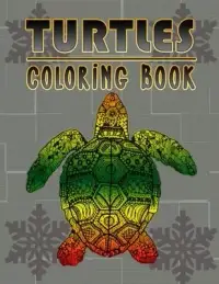 在飛比找博客來優惠-Turtles Coloring Book: A Color
