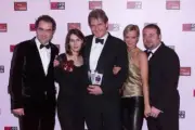 and actresses James Nesbitt Helen Baxendale Robert Bathurst Hermio- Old Photo