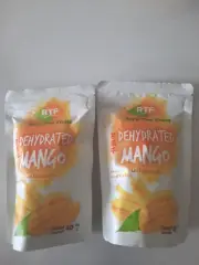 Dehydrated Mango Slice Royal Thai Fruits No Msg &Artificial Flavor 2 x 40 Grams