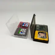For Gameboy Game Cassette Storage Box 6 Grid Cards Holder Carrying Case Set ZHU