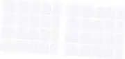 Ipetboom Professional Nail Art Double-Sided Tape 10 Sheets 20pcs Strong Nail Glue Easy Peel Off