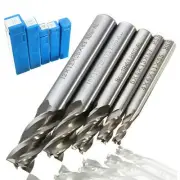 5Pcs CNC Straight Drill Bits HSS Shank 4 Flutes Engraving Milling Cutters