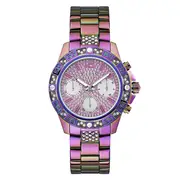 Guess Sport Majesty Sport Iridescent Crystal Bezel Men's Watch GW0771L4