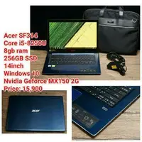 在飛比找旋轉拍賣優惠-Acer SF314Core i5-8250U8gb ram