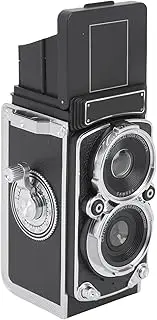 Vintage Mini Digital Camera, 1080P 12MP Retro TLR Style Point and Shoot Vlogging Camera, Auto Focus, Dual Filters, for Beginners Teens Adults Kids (128GB)