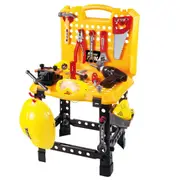 Kids Tool Set Toys for Toddlers Tool Set Kids Workbench Power Tools Workshop with Realistic Electric Drill Safety Goggles Screws Hammer Wrench & More Tools for Kids Tool Bench Toy Work Bench 100pcs