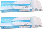 Binxind 400 PCS Self Sealing Pouch Bags for Nail Tools Grade Paper Disposable Dental Storage Bag 90mmx260mm