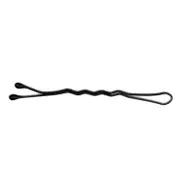 Eurostil Hair Box Clip Double Wave Black 24un