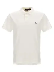 [Polo Ralph Lauren] Polo Ralph Lauren-Logo Polo Bianco-Uomo L