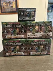 2024 Panini Minecraft Trading Cards Mega Box 3x & Blaster Box 3x