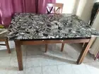 Black Agate Gemstone Dining Table Tops, Mid Century Modern Arts, Console Tables