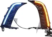 Mirror Indicator Light Car Front Daytime Running Light Three Color DRL Fog Lights For Toyota For CAMRY 2024-2025 Turn Signal Lights