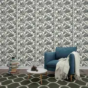 [Namly Design] Leaf Pattern Green Wall Paper