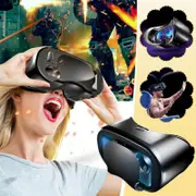 VR Headset For Phones Virtual Reality Glasses With Wireless Headset Goggles For Max Movies And Games