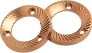 Plating, Multi Purpose Flat Burr, 64mm Flat Burr, for DF64 DF64P DF64E DF64V, for Coffee Grind, Compatible with Ceado E5P E6P E37J, Super Jolly Mini E