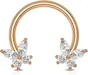 [Generic] C-shaped septum nose ring perforated jewelry