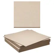 0.12"x12"x12" Book Board, 20 Pack Chipboard Sheets Book Binding Board, Gray