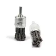 2Pcs 20/25mm Derusting Twisted Wire Pen Type Brush Cleaning For Drill Power Tool