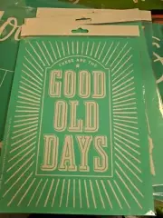 Chalk Couture Transfer/ Stencil - Size B - New Reusable Good Old Days