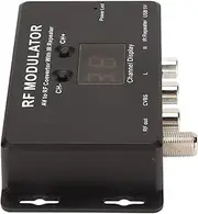 RF Modulator Professional PAL NTSC, AV to RF TV Modulator, 21 Channel Convertor for Set Top Box, Multiple Formats, Wide Frequency Range