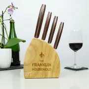 Crest 4pc Wooden Knife Set