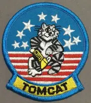 U.S. NAVY F-14 TOMCAT FIGHTER SQUADRON patch