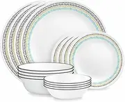 [CORELLE] Paloma Mugless Dinnerware Set (16-Pieces)