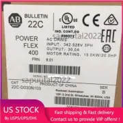 22C-D030N103 New Factory Sealed AB PowerFlex 400 15 kW 20 HP AC Drive 1PCS
