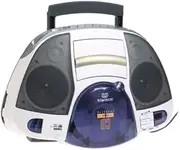 Audiovox CE216 Flat-Panel CD-Cassette Boombox with AM/FM Radio
