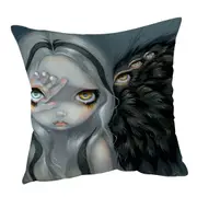 Divine Hand Scary Creepy Little Fairy Cushion Cover