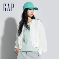 在飛比找蝦皮商城優惠-Gap 女裝 立領外套-白色(405029)