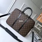 二手LOUIS VUITTON LV PORTE-DOCUMENTS VOYAGE小號公文包 M52005