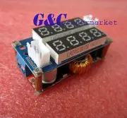 2PCS 5A Adjustable CC/CV Display Step Down charge Module LED Panel Voltmeter M30