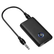 Bluetooth Transmitter Receiver for Car, 2 in 1 Aux Bluetooth Adapter, Wireles...