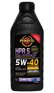 Penrite HPR 5 SAE 5W40 FULL SYNTHETIC EXTRA TEN FULL ZINC Engine Oil 1L HPR05001