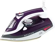 Jata PL221C Steam Iron – Ceramic Sole, Self-Cleaning, Leak-Proof, Permanent Anti-Limescale, Steam 20-30 g/min, Tank 350 ml, 2400 W of Power
