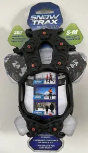 Snow Trax FOOTWEAR by Yaktrax S-M (M 3.5-7.5 & W 5-9)