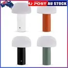 LED Mushroom Table Lamp 3 Color Stepless Dimmable Touch Lamp for Bedroom
