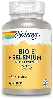 Solaray Bio E with Selenium 400iu Supplement, 60 Count