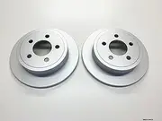 2 x Rear Brake Disc Compatible with Jeep Cherokee (Liberty) KJ 2002-2007 BBD/KJ/001A