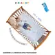 【C.D.BABY】嬰兒床3D純棉三層透氣墊 68X120 cm(嬰兒床墊 透氣床墊.涼墊)