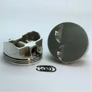 DSS Piston Kit K1-3002-4185; 4.185" Bore -2cc Flat Top for Ford 302 Stroker