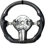 Customizeds Carbon Fiber Steering Wheel Compatible For BMW F10 F11 F25 F21 F30 F31 F36 F22 F46 M3 M6 E87 E90 Steering Wheel(M3)